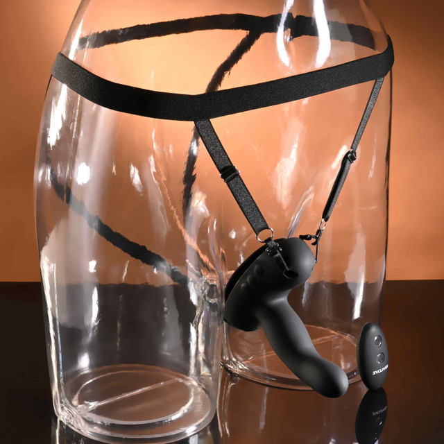 Evolved Come Closer Remote-Controlled Harness Vibrator