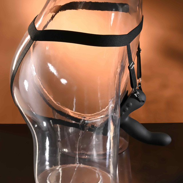 Evolved Come Closer Remote-Controlled Harness Vibrator