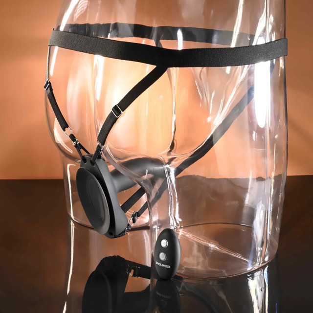 Evolved Come Closer Remote-Controlled Harness Vibrator