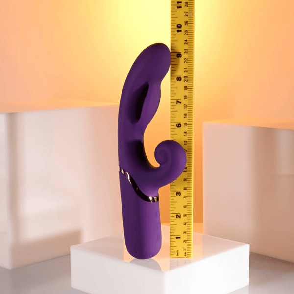 Evolved Pleasure Puff Inflatable Dual-Motor Rabbit Vibrator
