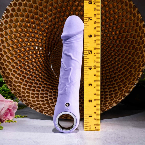 Evolved Purple Fantasy Realistic Multi-Speed Vibrator