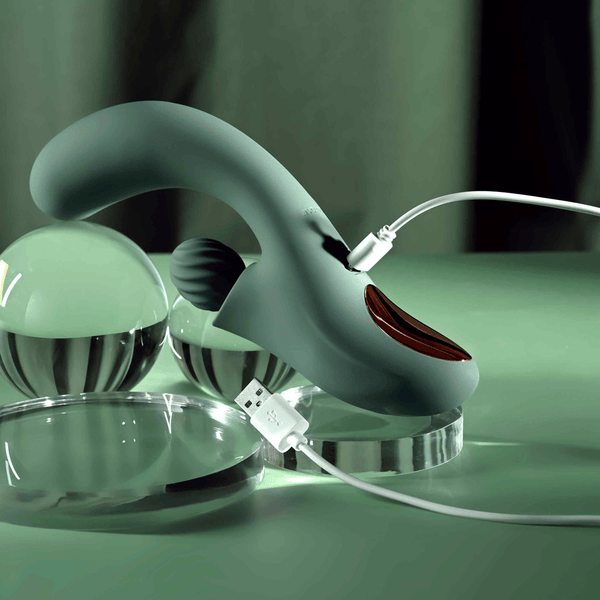 Evolved Spiral Charm Dual Vibrator