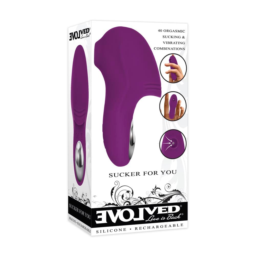 Evolved Sucker for You Clitoral Suction Vibe