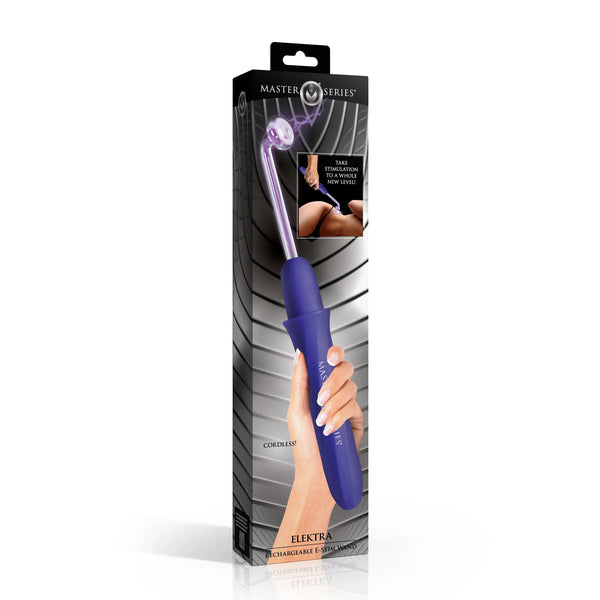 MS Elektra Rechargeable E-Stim Wand - Purple