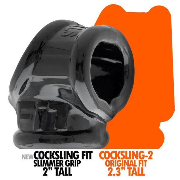 OXBALLS COCKSLING FIT Black Slim-Fit Cock & Ball Sling