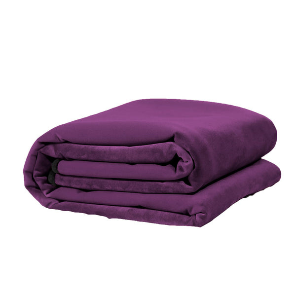 Fascinator Lush Throw Purple Microvelvet - King Size