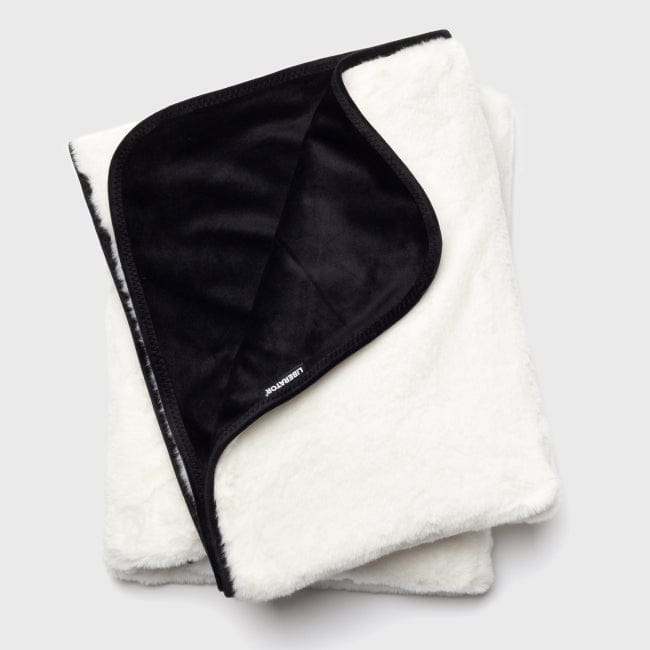Fasinator Throw - Regular size - Faux Fur - White & Black