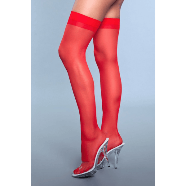 Favorite Day Thigh Highs - Red
