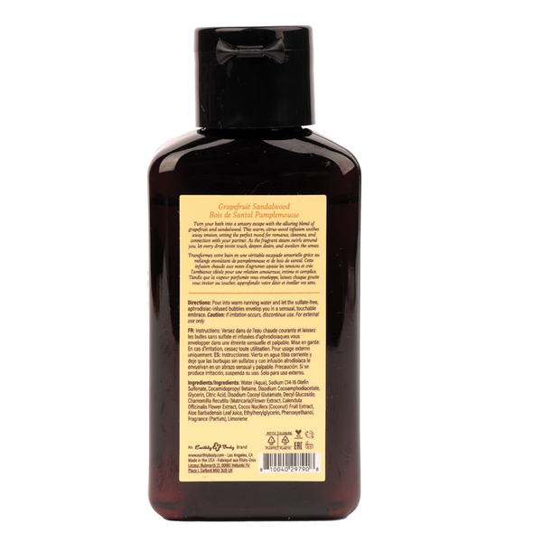 Earthly Body At Night Grapefruit Sandalwood Aphrodisiac Bubble Bath 60mL
