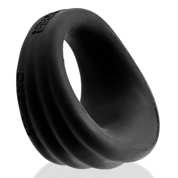 Hünkyjunk EXPANDER Black Fog Slim Scoop Cock Ring