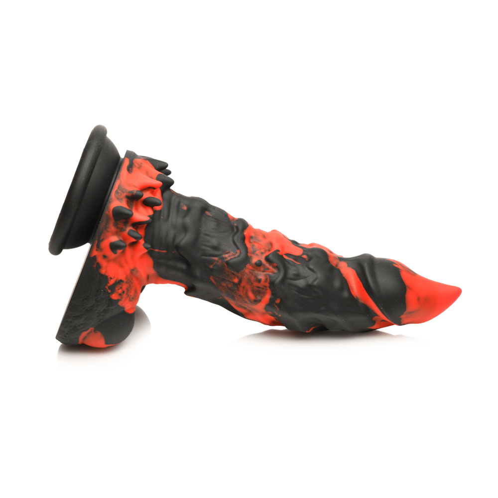 Fire Demon Monster Silicone Dildo