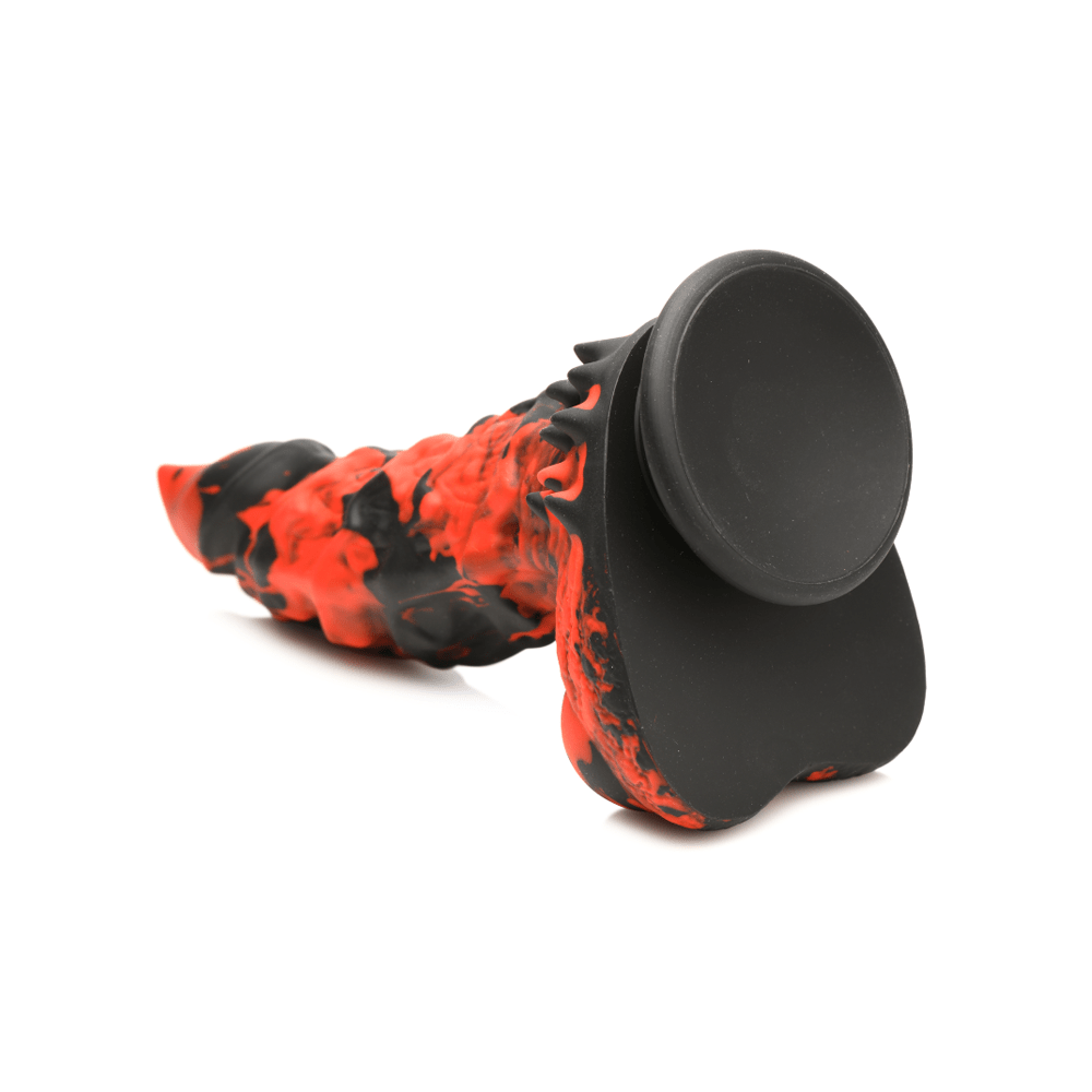 Fire Demon Monster Silicone Dildo