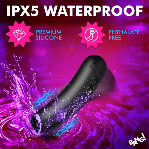 Flexible Silicone Bullet - Black
