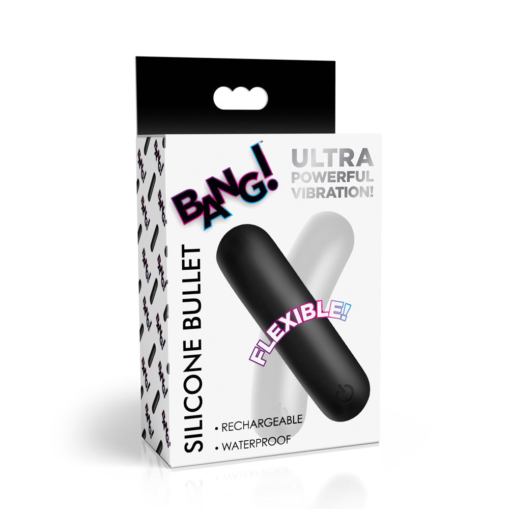 Flexible Silicone Bullet - Black