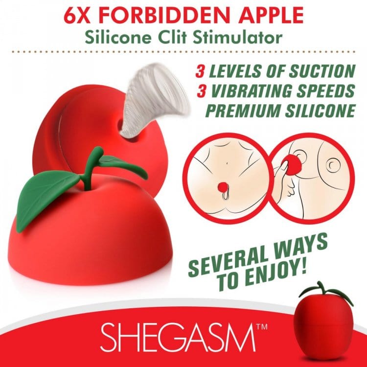 Forbidden Apple Silicone Clitoral Stimulator