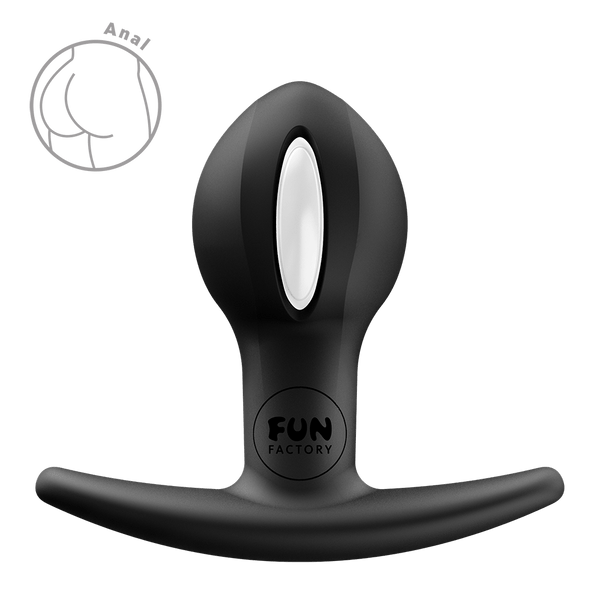 Fun Factory B Ball Uno Black Weighted Anal Plug