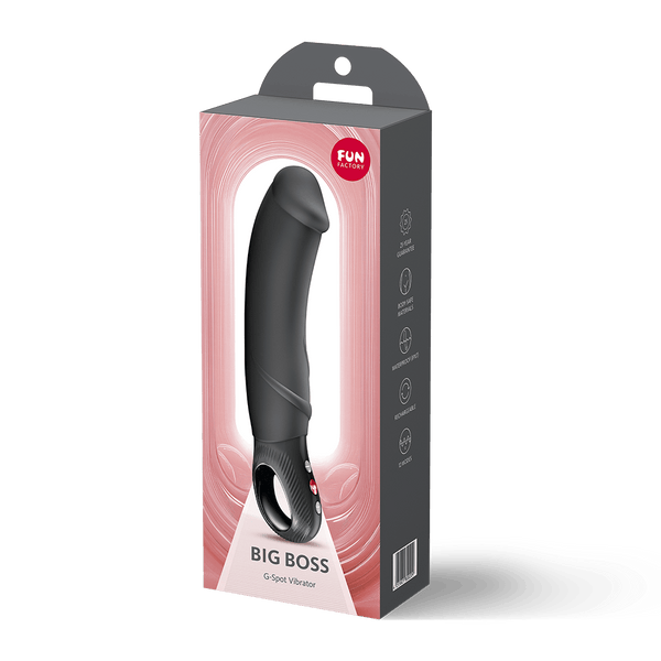 Fun Factory Big Boss Black XL G-Spot Vibrator