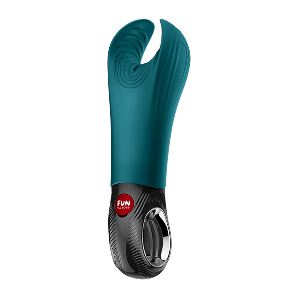 Fun Factory Manta Green Vibrating Stroker