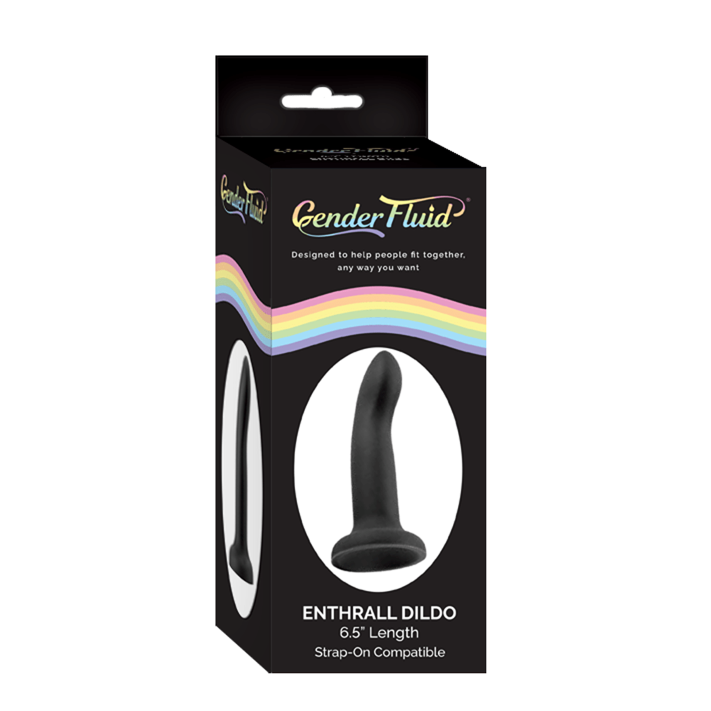 Gender Fluid Enthrall 6.5" Dildo - Black