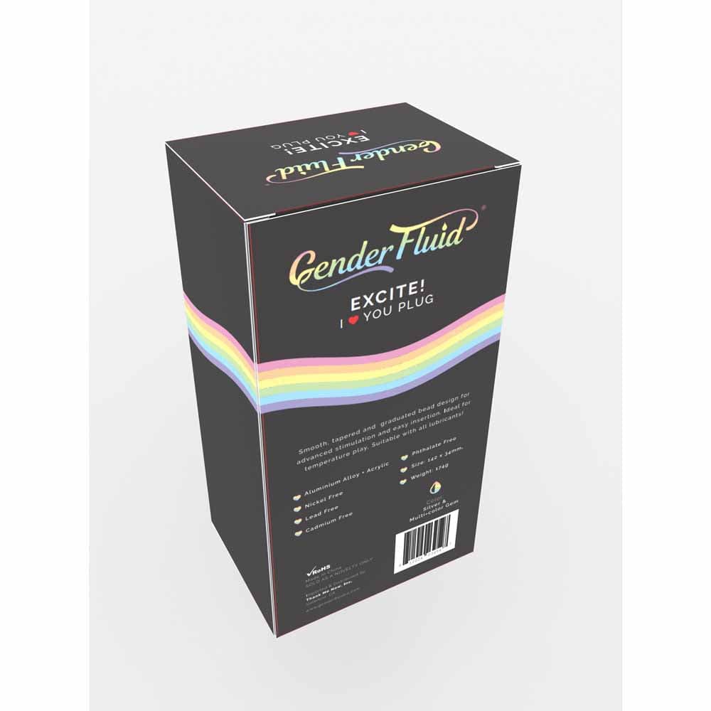 Gender Fluid Excite! I <3 U Plug *