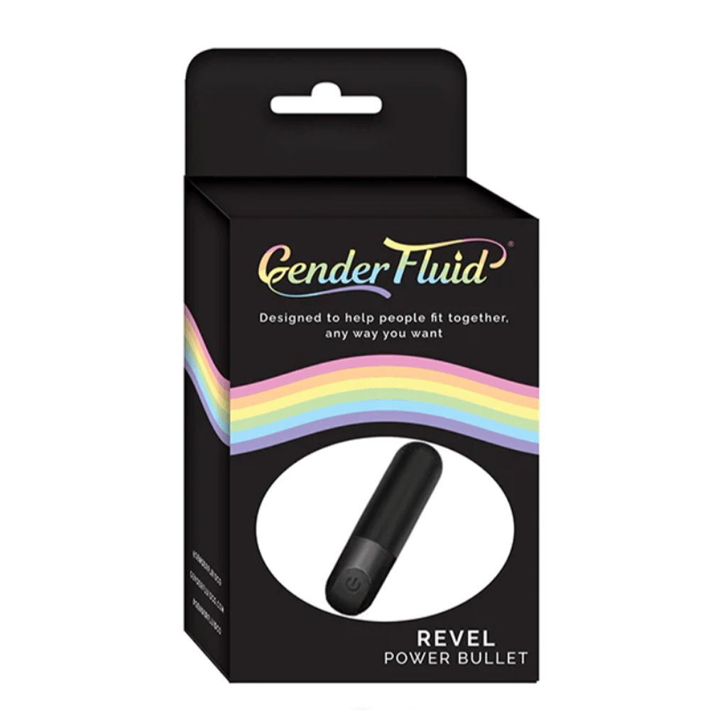 Gender Fluid Revel Power Bullet - Black