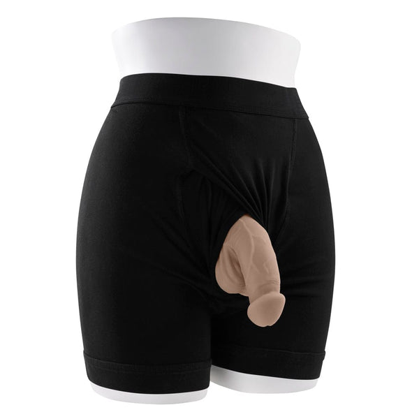 Gender-X 4" Squishy TPE Packer - Light