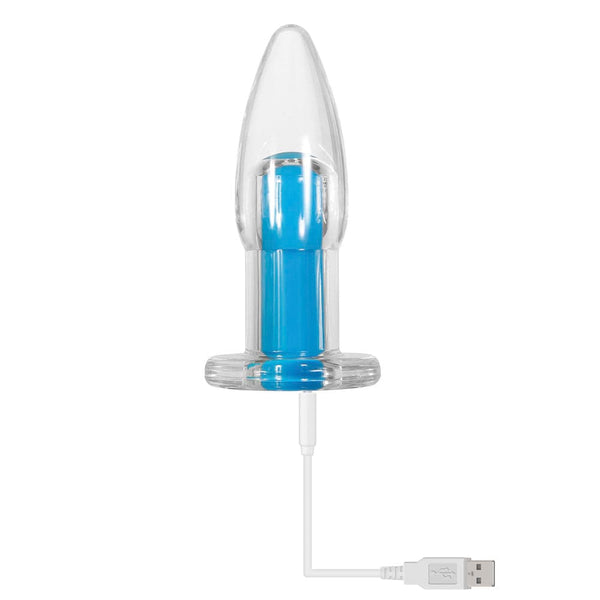 Gender-X Electric Blue Vibrating Plug *