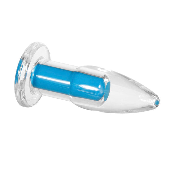 Gender-X Electric Blue Vibrating Plug *