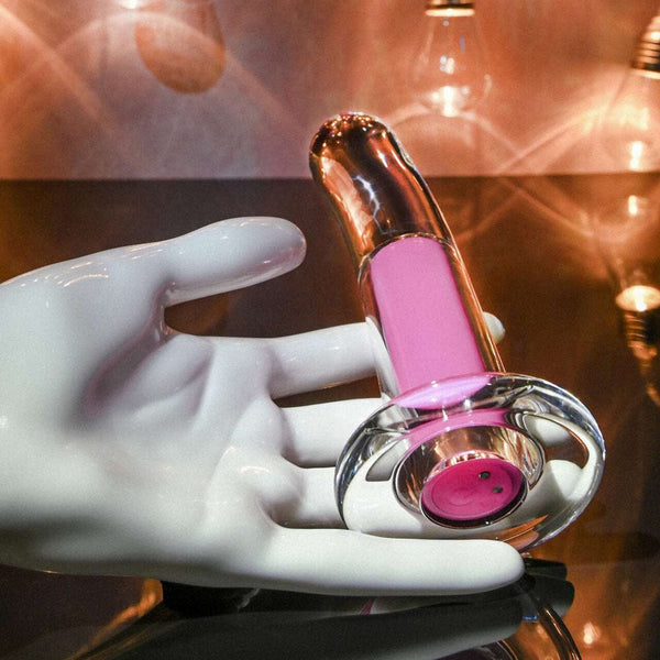 Gender-X Pink Paradise Vibrating Plug *