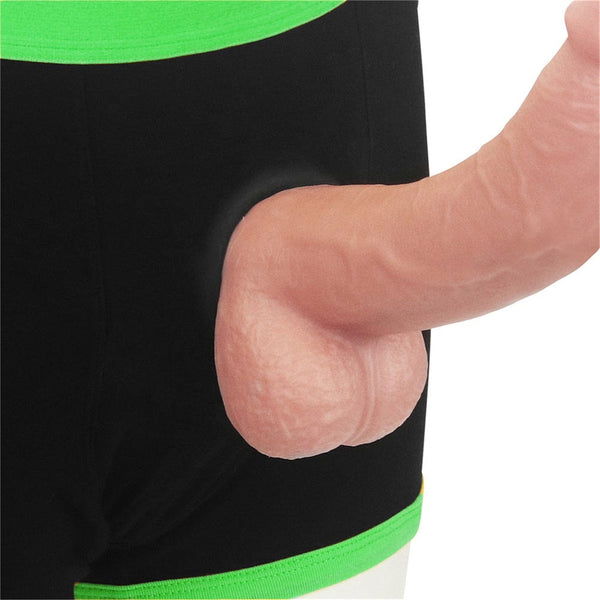 Get Lucky Strap-On Boxer Shorts - M/L *