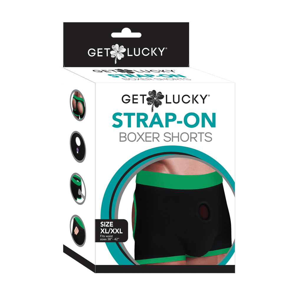 Get Lucky Strap-On Boxer Shorts XL/XXL*