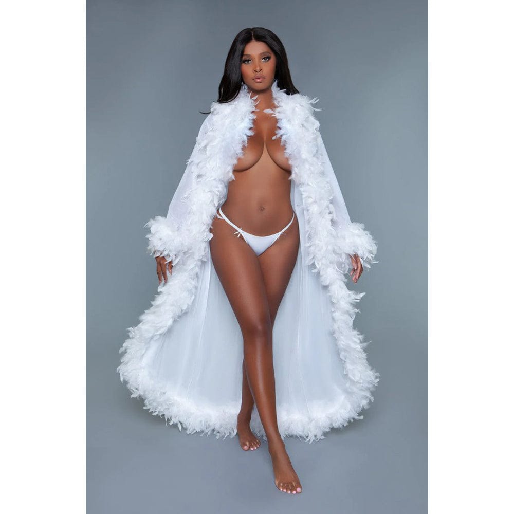 Glamour Robe - White