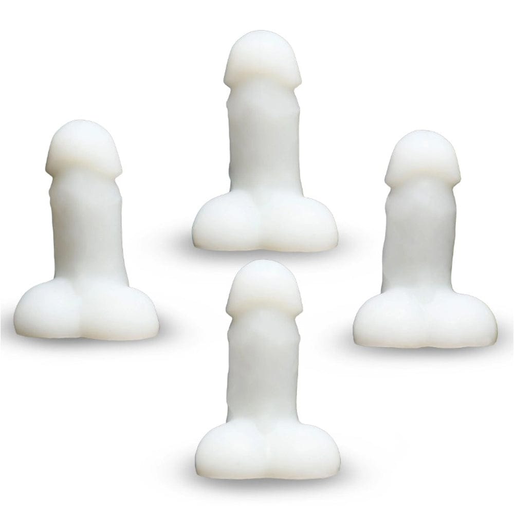 Glow-in-the-Dark Snap-On Peckers - 4 pk