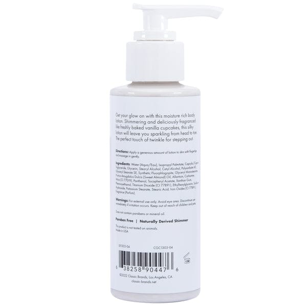 GLOW Silver Shimmer Lotion - Silver - 118mL