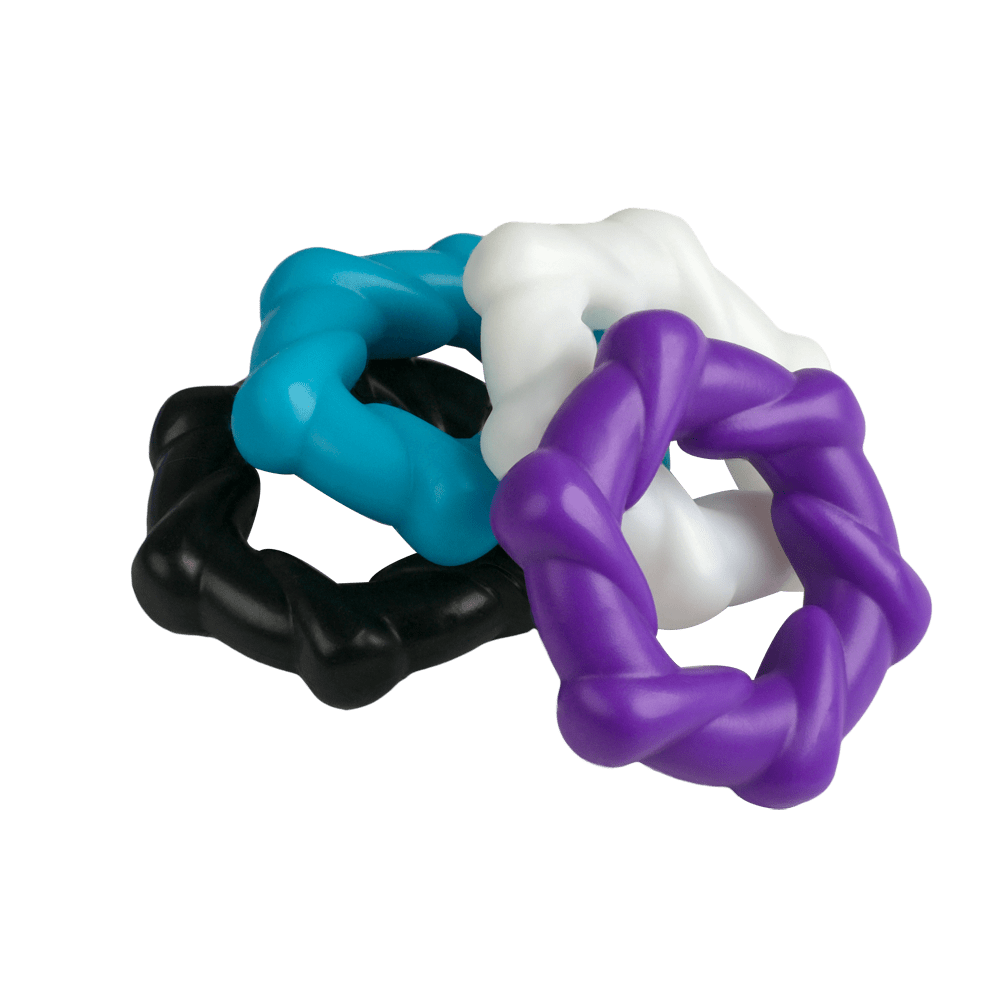 Grab-n-Go Taffy Twist 24pc - Fun Cock-Ring