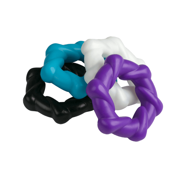 Grab-n-Go Taffy Twist 24pc - Fun Cock-Ring