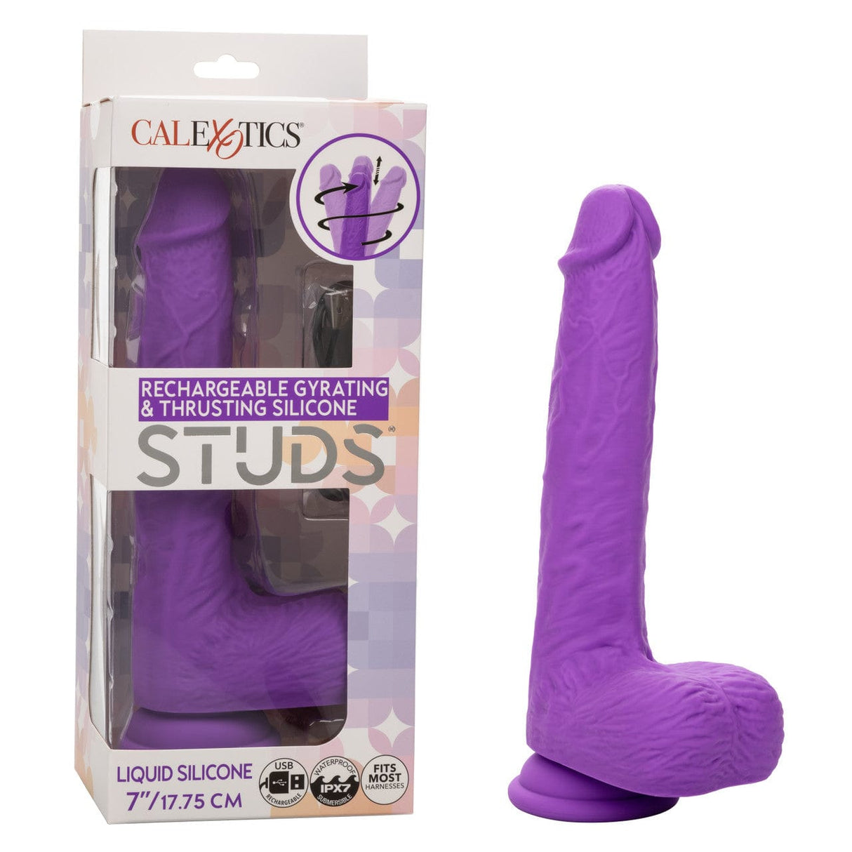 Gyrating & Thrusting Silicone Studs *