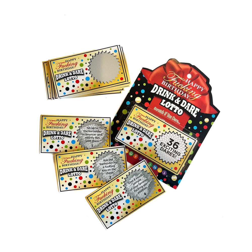 Happy Fucking Birthday Lotto 36pc *