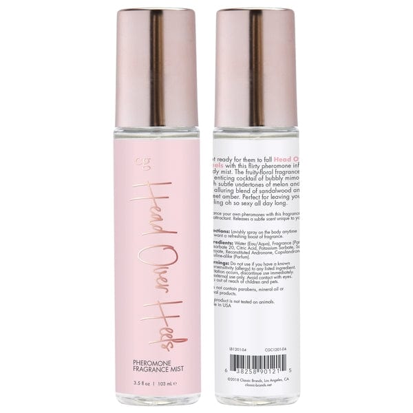 HEAD OVER HEELS Fragrance Body Mist with Pheromones - Fruity - 103mL