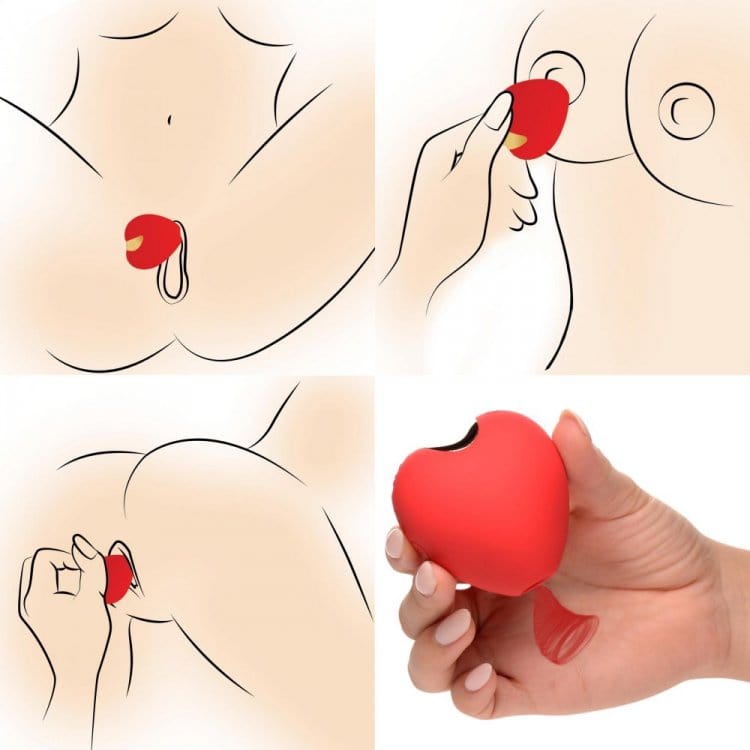 Hearts Desire Silicone Clitoral Suction