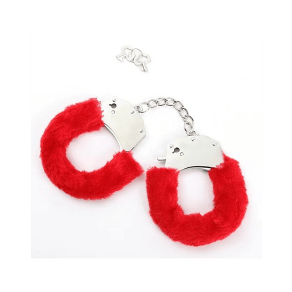 Hello Sexy Fuzzy Wrist Cuffs -Tiger Lily