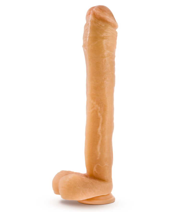Hung Rider Lil John Realistic Dildo - Beige