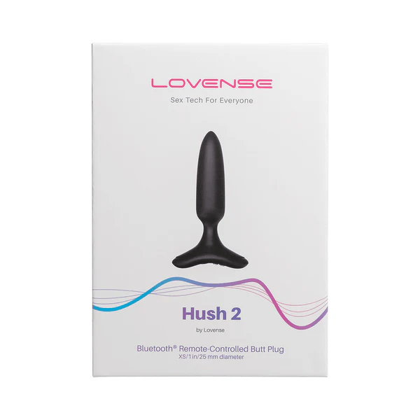 Hush 2 Vibrating Butt Plug (1 inch)