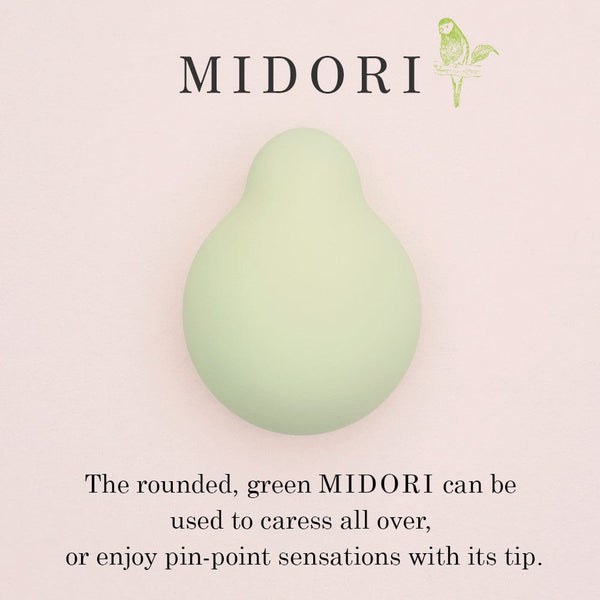 Iroha MIDORI - Semi-Insertable & External Stimulation Vibrator