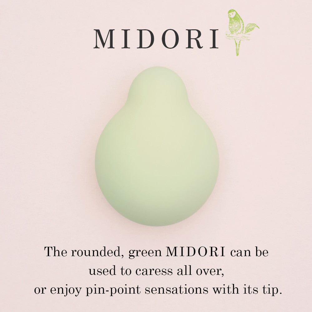 Iroha MIDORI - Semi-Insertable & External Stimulation Vibrator