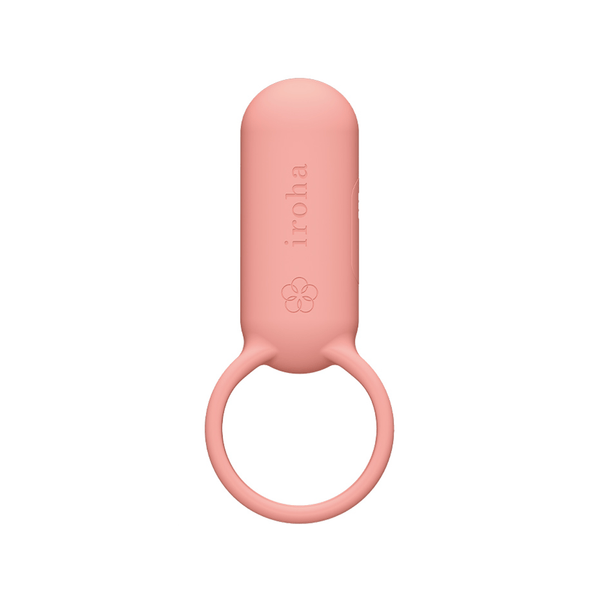 Iroha SVR Vibrating Cock Ring - Coral Pink