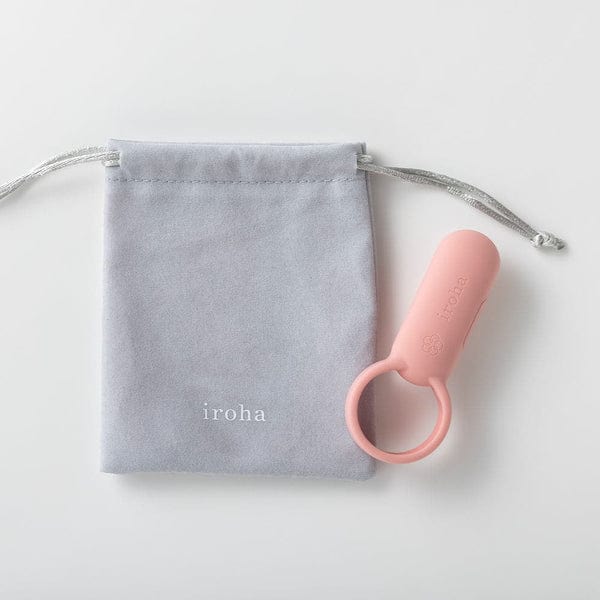 Iroha SVR Vibrating Cock Ring - Coral Pink