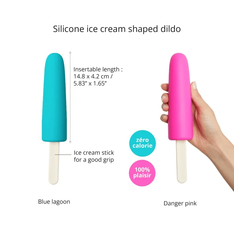 ISCREAM Dildo - Blue Lagoon