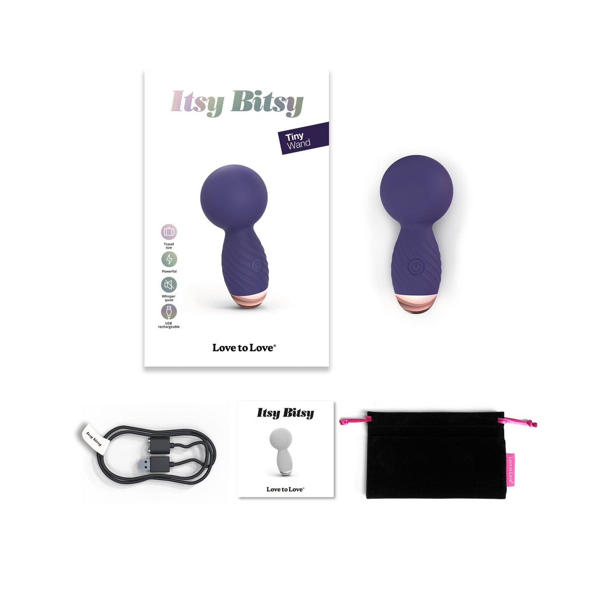 ITSY BITSY Massager & Stimulator - Midnight Indigo