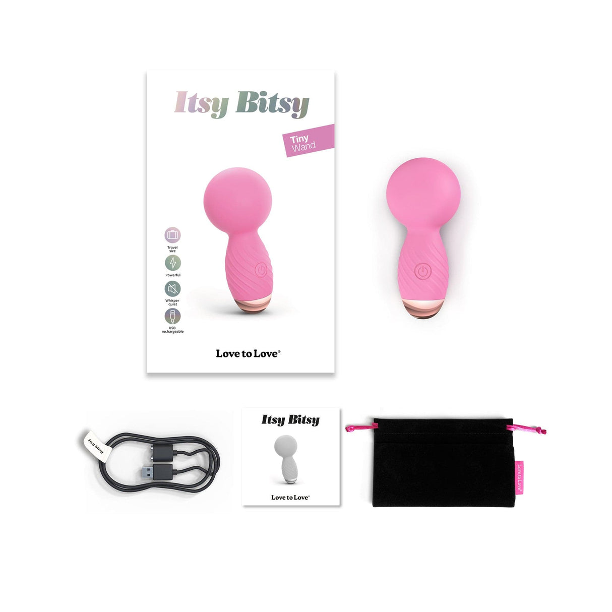 ITSY BITSY Massager & Stimulator - Pink Passion